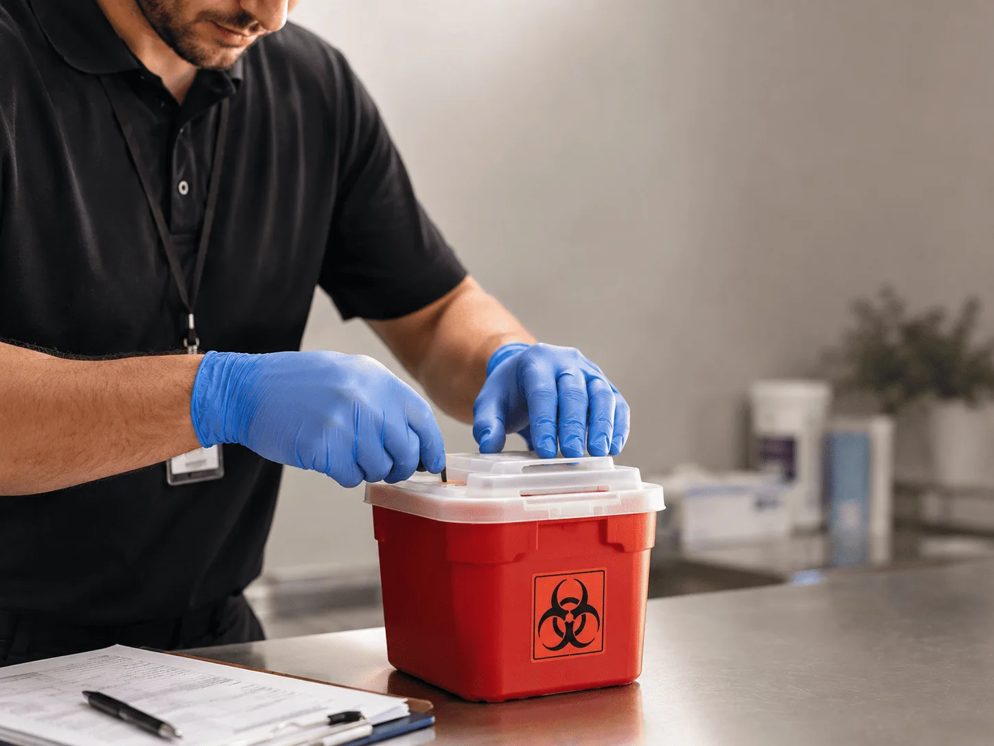 Why choose Sharps Waste Disposal in Calvin, OK